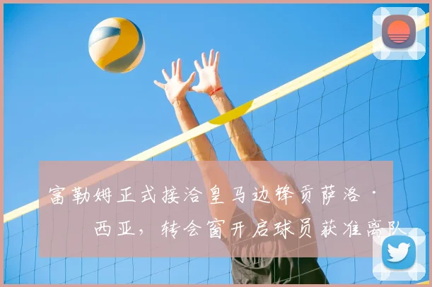 富勒姆正式接洽皇马边锋贡萨洛·加西亚，转会窗开启球员获准离队，这笔交易前景如何？